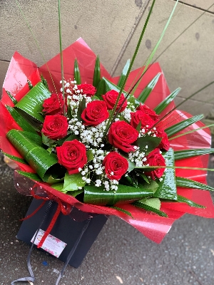 Red rose bouquet