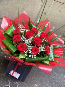 Red rose bouquet