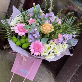 Pastel flowers bouquet