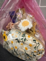 Mini make up bag hamper